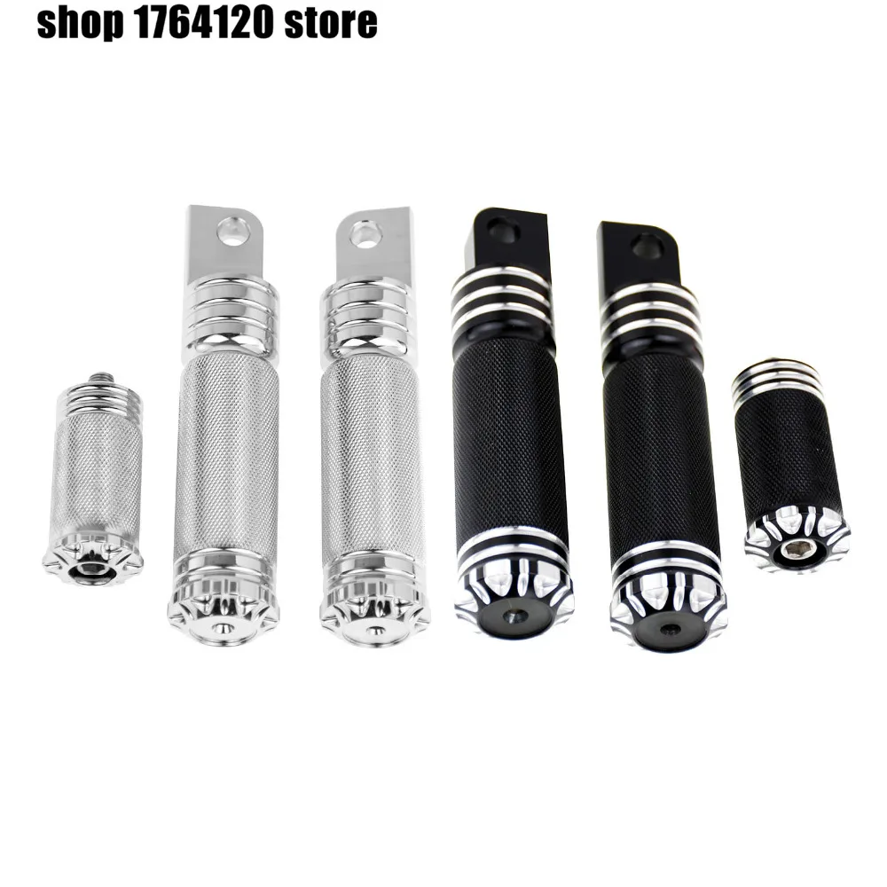 Motorcycle Pedal Footrest And Shifter Peg Aluminum Set For Harley Sportster Touring Dyna Softail Custom Black&Chrome
Motorcycle Pedal Footrest And Shifter Peg Aluminum Set For Harley Sportster Touring Dyna Softail Custom Black&Chrome