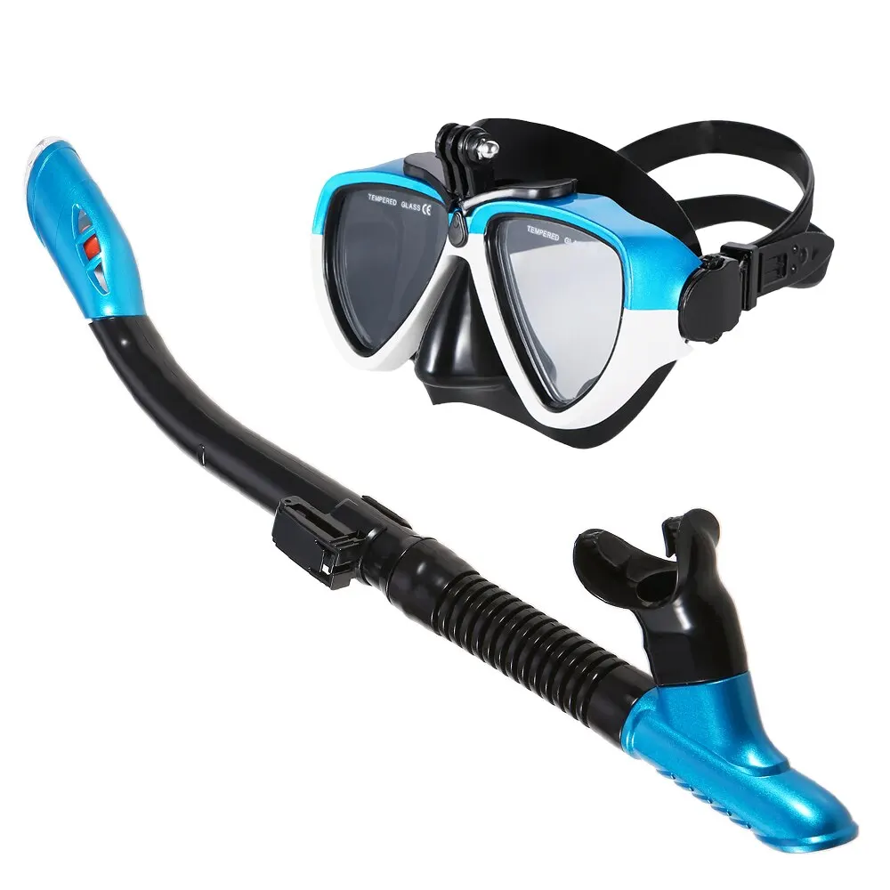 # Snorkel Mask Swimming Maks Silicone Scuba Diving Mask Underwater Snorkel Mask Diving Equipment Anti-Fog With Camera Mount
# Snorkel Mask Swimming Maks Silicone Scuba Diving Mask Underwater Snorkel Mask Diving Equipment Anti-Fog With Camera Mount