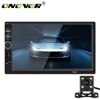 Onever 2 Din 7" Touch Screen Bluetooth Handsfree Car Stereo Radio FM USB AUX MP5 Player
Onever 2 Din 7" Touch Screen Bluetooth Handsfree Car Stereo Radio FM USB AUX MP5 Player