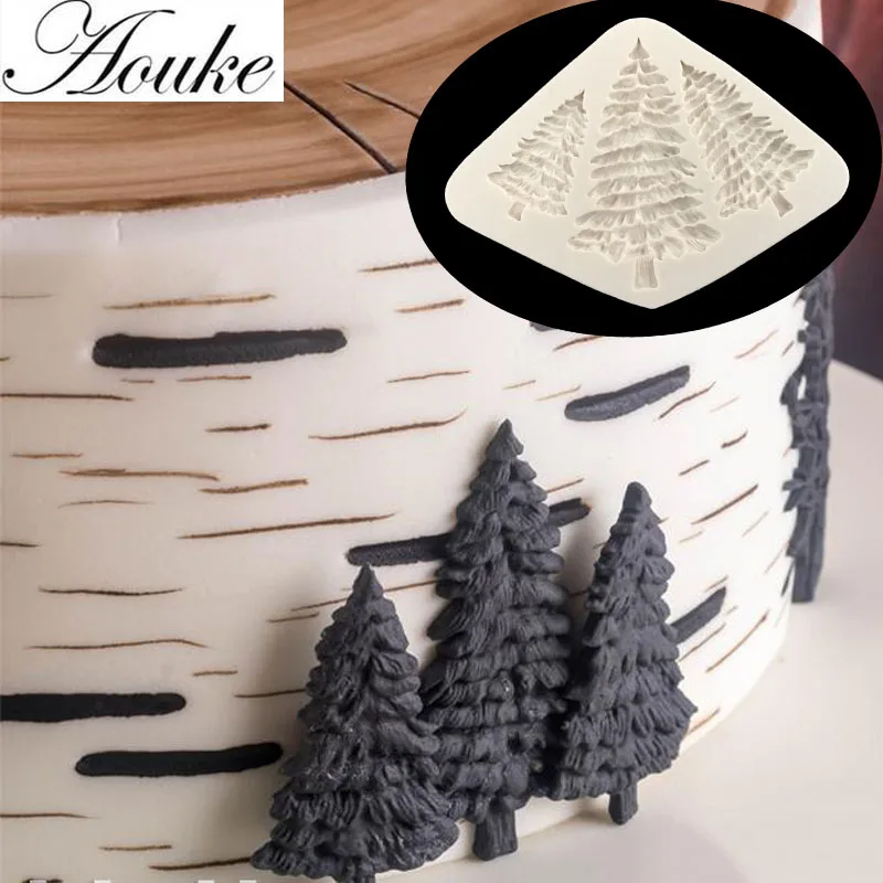 New Christams Trees Shaped Silicone Cake Decorating Mold Pastry Tool Sugarcraft Mold D037
New Christams Trees Shaped Silicone Cake Decorating Mold Pastry Tool Sugarcraft Mold D037