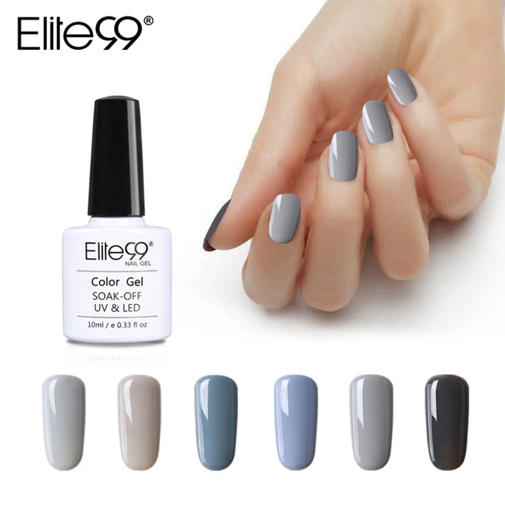 Elite99 10ml Nail Gel Polish UV Lamp Needed Gelpolish Nail Polish Gray Nude Series 24 Colors Pick 1 UV Nail Varnish For Nail Art
Elite99 10ml Nail Gel Polish UV Lamp Needed Gelpolish Nail Polish Gray Nude Series 24 Colors Pick 1 UV Nail Varnish For Nail Art