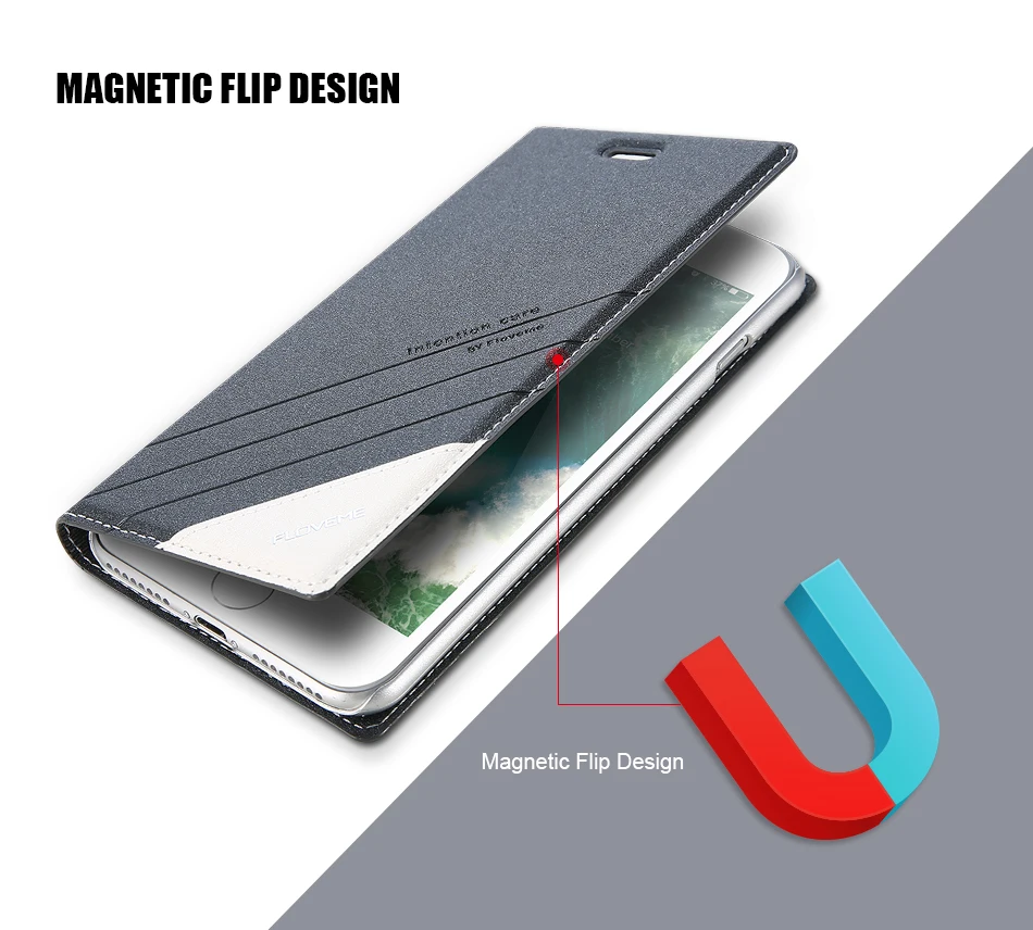 FLOVEME Leather Case For iPhone X 8 7 6s 6 Plus 5s 5 Flip Wallet Cases For Samsung Galaxy Note 8 5 4 S8 Plus S7 S6 Edge Capinhas
FLOVEME Leather Case For iPhone X 8 7 6s 6 Plus 5s 5 Flip Wallet Cases For Samsung Galaxy Note 8 5 4 S8 Plus S7 S6 Edge Capinhas