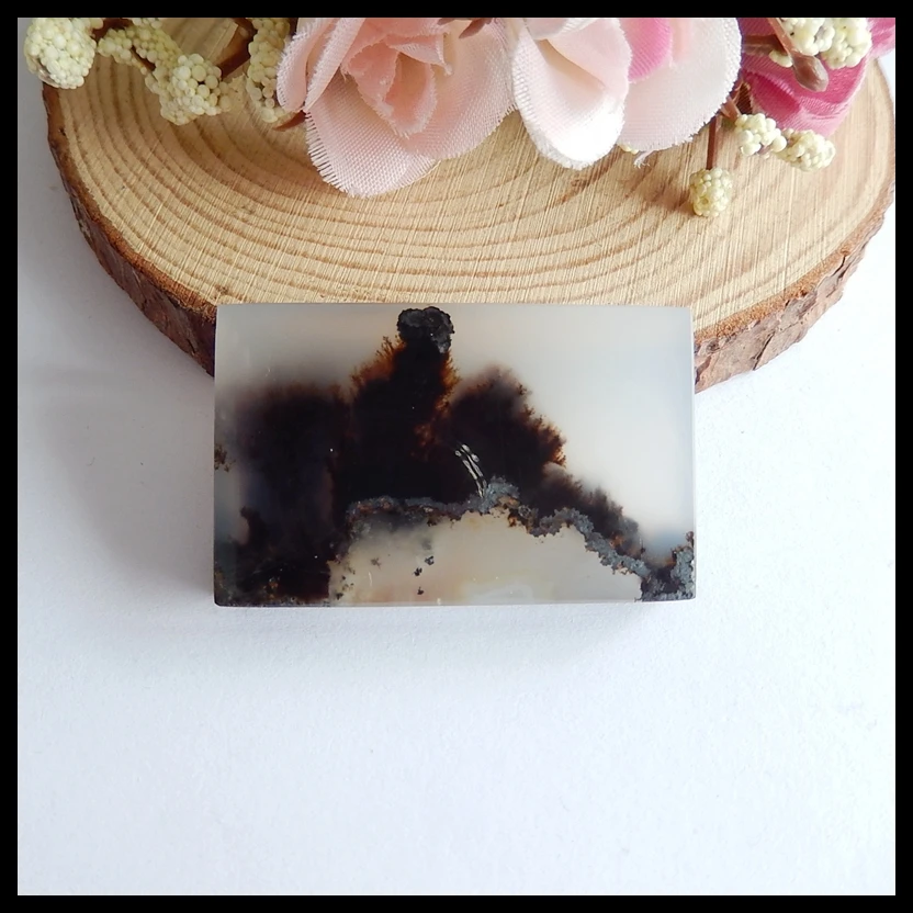 Semi-precious stones, Jewelry accessories, birthday gift,Rare East Java Maganese Agate Pendant Cabochons,43x27x27mm,21.9g
Semi-precious stones, Jewelry accessories, birthday gift,Rare East Java Maganese Agate Pendant Cabochons,43x27x27mm,21.9g