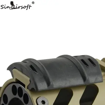 Type Plastic Rubber Handguard Cover for Tactical Picatinny Free Floating Drop-in Quad Rail Tri-rail System Handguard
Type Plastic Rubber Handguard Cover for Tactical Picatinny Free Floating Drop-in Quad Rail Tri-rail System Handguard