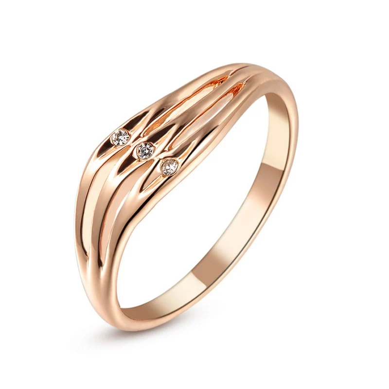 Brand TracysWing Rings for Women Genuine Austria Crystal Copper gold Color New Sale Hot #RG91736Rose
Brand TracysWing Rings for Women Genuine Austria Crystal Copper gold Color New Sale Hot #RG91736Rose