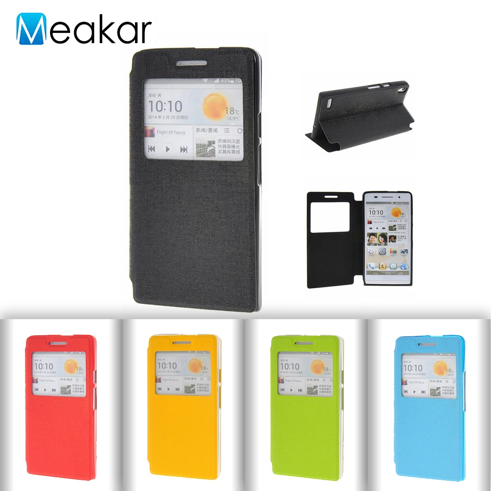 window Pu Leather 4.7For Huawei P6 Case For Huawei Ascend P6 Cell Phone Back Cover Case
window Pu Leather 4.7For Huawei P6 Case For Huawei Ascend P6 Cell Phone Back Cover Case