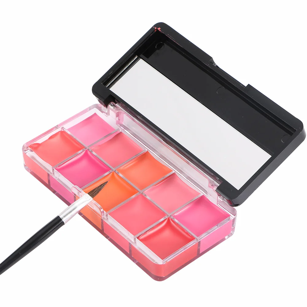 10 Colors Makeup Lip Gloss Palette Sexy Long Lasting Lip Moisturizer Cosmetic Lipstick Shimmer Kit with Mirror Makeup Set
10 Colors Makeup Lip Gloss Palette Sexy Long Lasting Lip Moisturizer Cosmetic Lipstick Shimmer Kit with Mirror Makeup Set
