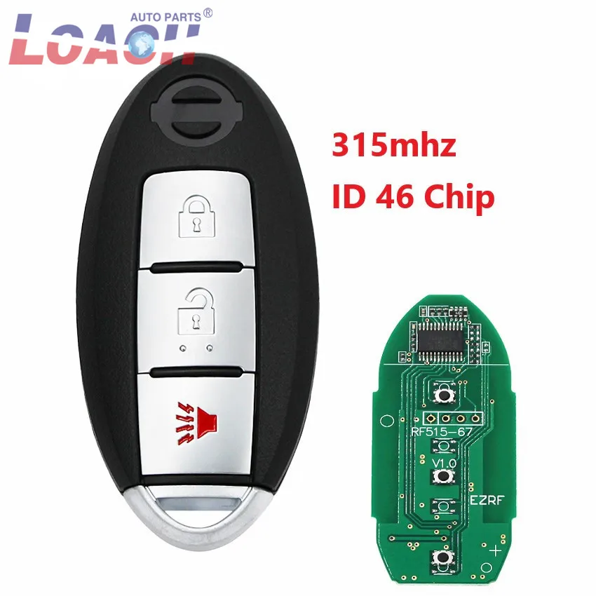 Smart Remote 3 Button Key Keyless EntryCar Key Fob for Nissan Cube Juke Quest Leaf Versa Note 2011-2017 46 Chip CWTWB1U808
Smart Remote 3 Button Key Keyless EntryCar Key Fob for Nissan Cube Juke Quest Leaf Versa Note 2011-2017 46 Chip CWTWB1U808