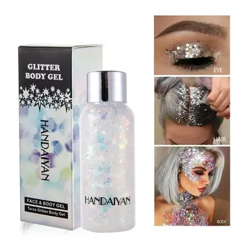 Holographic Mermaid Glitter Eyeshadow Gel Body Face Eye Liquid Loose Sequins Pigments Makeup Cream Festival Gems Cosmetics Tools
Holographic Mermaid Glitter Eyeshadow Gel Body Face Eye Liquid Loose Sequins Pigments Makeup Cream Festival Gems Cosmetics Tools