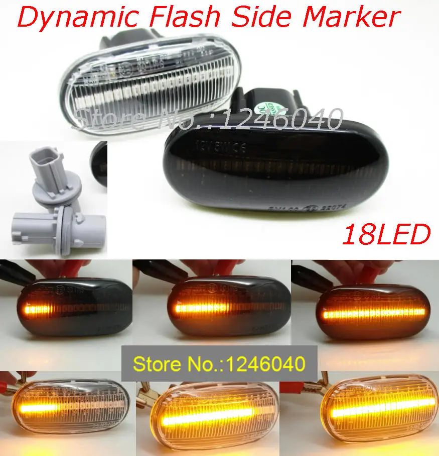 2PCS Led Dynamic Turn Signal Light Side Marker For HONDA Civic Acura Del Sol Integra S2000 Sequential Blinker
2PCS Led Dynamic Turn Signal Light Side Marker For HONDA Civic Acura Del Sol Integra S2000 Sequential Blinker