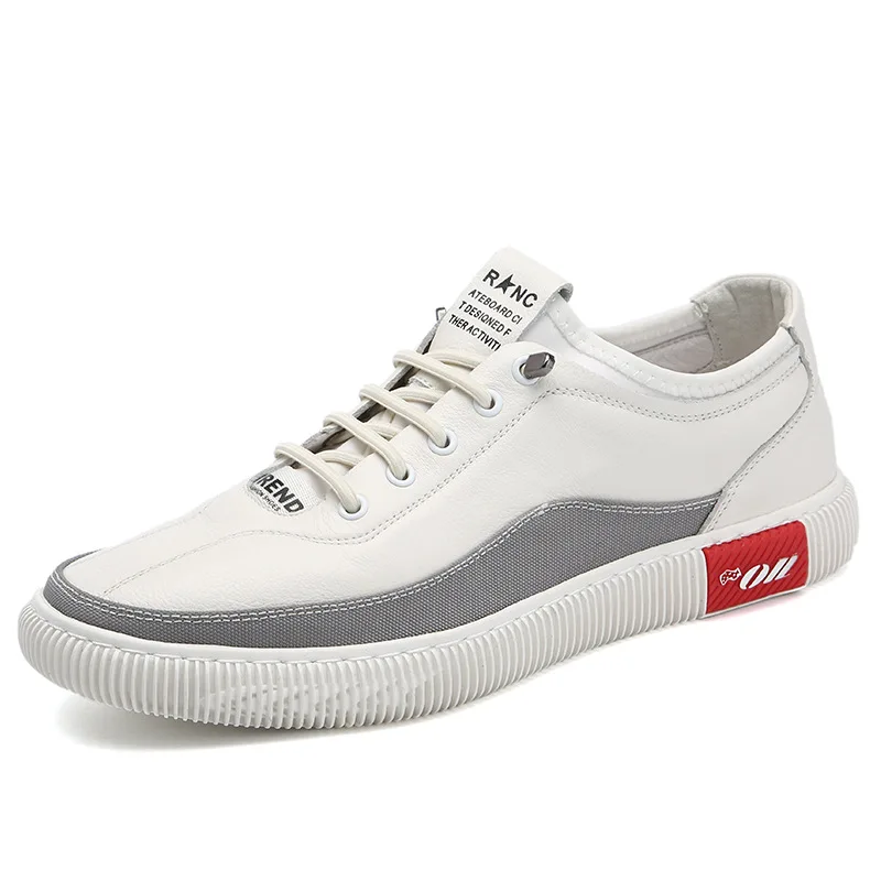 Men sneakers 100% Genuine Leather white shoes men slip on rubber sole sports shoes men quality Skateboarding shoes male sneakers
Men sneakers 100% Genuine Leather white shoes men slip on rubber sole sports shoes men quality Skateboarding shoes male sneakers