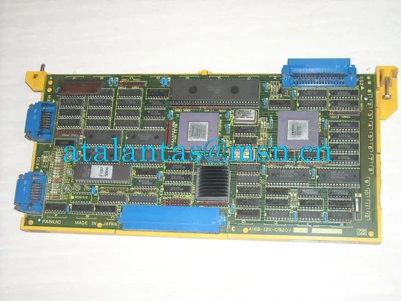 Original PC BOARD GRPAHIC/MPG FOR MODEL 0-C CNC A16B-1211-0920 in good condition
Original PC BOARD GRPAHIC/MPG FOR MODEL 0-C CNC A16B-1211-0920 in good condition