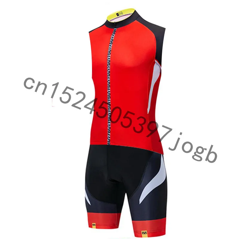 MAVIC High Quality Cycling Skinsuit Men's Triathlon Sports Clothing Cycling Clothing Ropa Ciclismo Maillot sleeveless Speedsuit
MAVIC High Quality Cycling Skinsuit Men's Triathlon Sports Clothing Cycling Clothing Ropa Ciclismo Maillot sleeveless Speedsuit