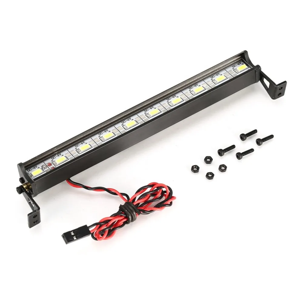 Highlight 36LED Lamp Universal Metal Roof Lamp LED Light Bar for 1/10 Hsp Redcat Rc4wd Tamiya Axial Scx10 D90 RC Car
Highlight 36LED Lamp Universal Metal Roof Lamp LED Light Bar for 1/10 Hsp Redcat Rc4wd Tamiya Axial Scx10 D90 RC Car