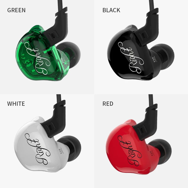 KZ ZSR Six Drivers In Ear Earphone Armature And Dynamic Hybrid BA+DD HIFI Bass With Replaced Cable Noise Cancelling Earbuds
KZ ZSR Six Drivers In Ear Earphone Armature And Dynamic Hybrid BA+DD HIFI Bass With Replaced Cable Noise Cancelling Earbuds