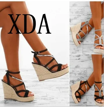 XDA Size 35-43 2019 Fashion casual sandals Summer Open Toe Wedges Sandals Buckle Platform Women Sandals Wedges Women Shoes L217
XDA Size 35-43 2019 Fashion casual sandals Summer Open Toe Wedges Sandals Buckle Platform Women Sandals Wedges Women Shoes L217