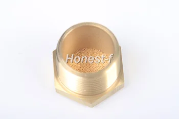 Pneumatic Sintered Bronze Air Breather Vent Muffler 3/4" Male NPT Brass Silencer Fitting
Pneumatic Sintered Bronze Air Breather Vent Muffler 3/4" Male NPT Brass Silencer Fitting