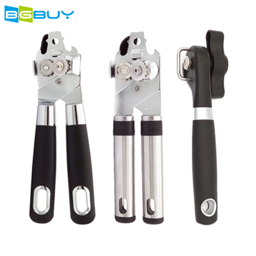 3 in 1 Can Opener Professional Stainless Steel Manual Food-safe Good Grips,High Strength Kitchen Bottle Opener
3 in 1 Can Opener Professional Stainless Steel Manual Food-safe Good Grips,High Strength Kitchen Bottle Opener