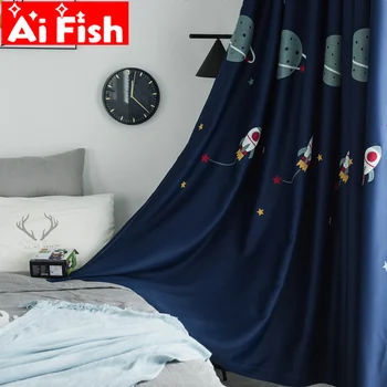 Boy Cartoon Blackout Curtain Fabric Embroidered Curtain For Children's Bedroom Navy Blue Outer Space Sunshade Cloth my058-4
Boy Cartoon Blackout Curtain Fabric Embroidered Curtain For Children's Bedroom Navy Blue Outer Space Sunshade Cloth my058-4
