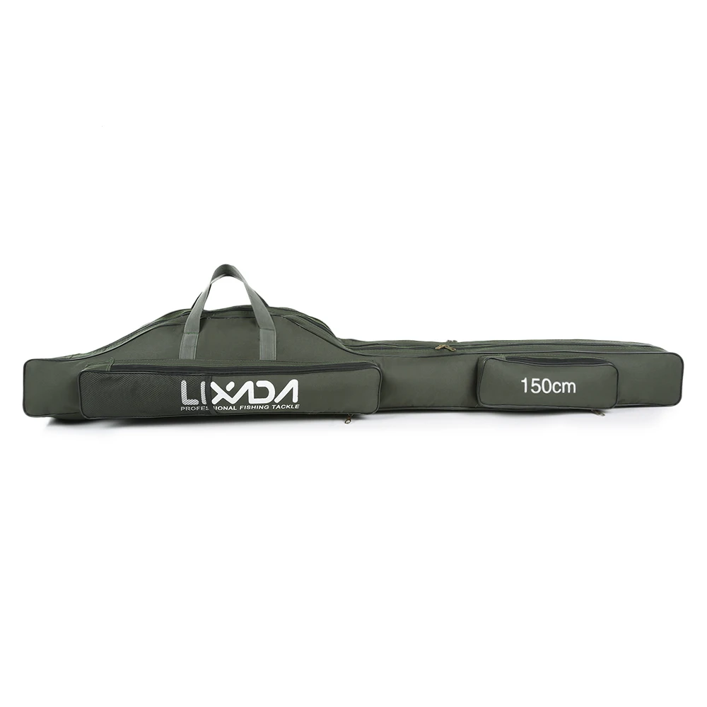 Lixada 100cm/130cm/150cm Fishing Bag Army green Portable Waterproof Folding Fishing Rod Reel Bag Fishing Pole Gear Tackle Tool
Lixada 100cm/130cm/150cm Fishing Bag Army green Portable Waterproof Folding Fishing Rod Reel Bag Fishing Pole Gear Tackle Tool