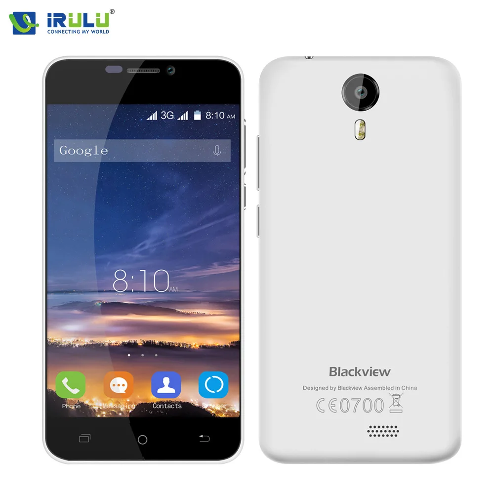 Blackview BV2000S Smartphone Quad Core Android 5.1 OS 5.0" Screen 1GB RAM 8GB ROM 5MP Camera Dual SIM
