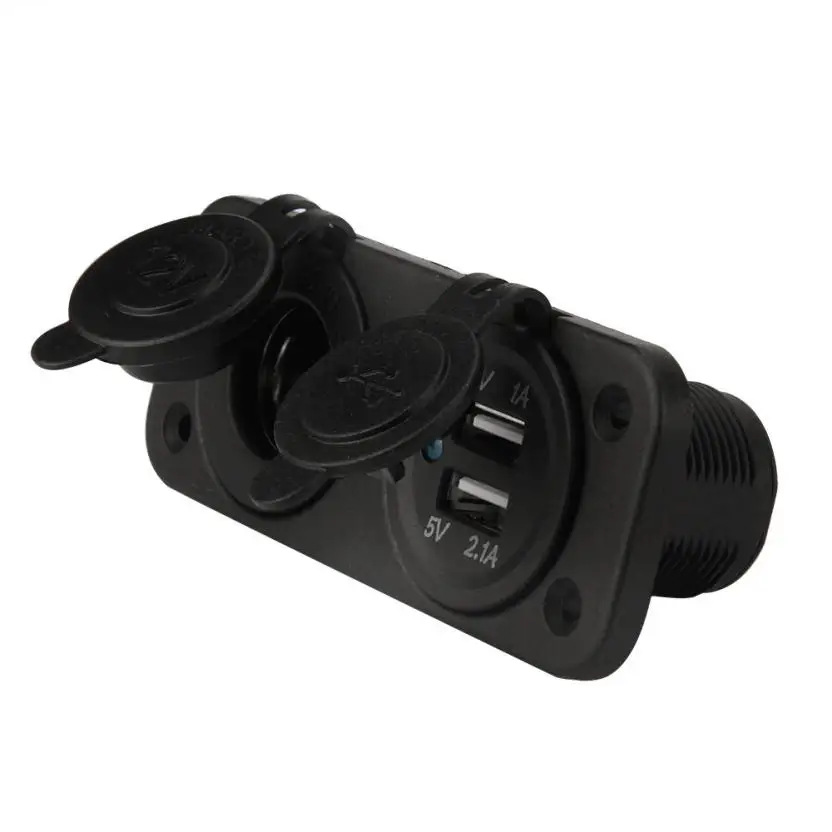 (Ship From US) Car Electronics DC12V-24V 2.1A/1A Car Cigarette Lighter Socket Splitter Dual USB Power Adapter Charger
(Ship From US) Car Electronics DC12V-24V 2.1A/1A Car Cigarette Lighter Socket Splitter Dual USB Power Adapter Charger