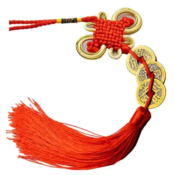 Chinese Knot Feng Shui Lucky Wealth 3/6/8/9/10 Coins For Home Car Hanging Tassel RED
Chinese Knot Feng Shui Lucky Wealth 3/6/8/9/10 Coins For Home Car Hanging Tassel RED