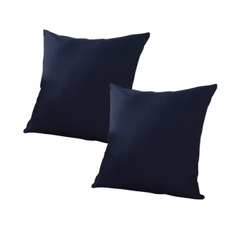 2pcs Decorative Throw Solid Color Home Pillow Case Cushion Cover for Home Living Room Bedroom Sofa Coffee Library (Dark Blue)
2pcs Decorative Throw Solid Color Home Pillow Case Cushion Cover for Home Living Room Bedroom Sofa Coffee Library (Dark Blue)