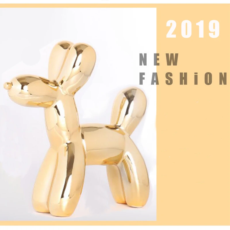 2019New Balloon Dog Piggy Bank Money Boxes Ceramic Ornaments Saving Money Home Modern Decor New Year Gift For Kids
2019New Balloon Dog Piggy Bank Money Boxes Ceramic Ornaments Saving Money Home Modern Decor New Year Gift For Kids