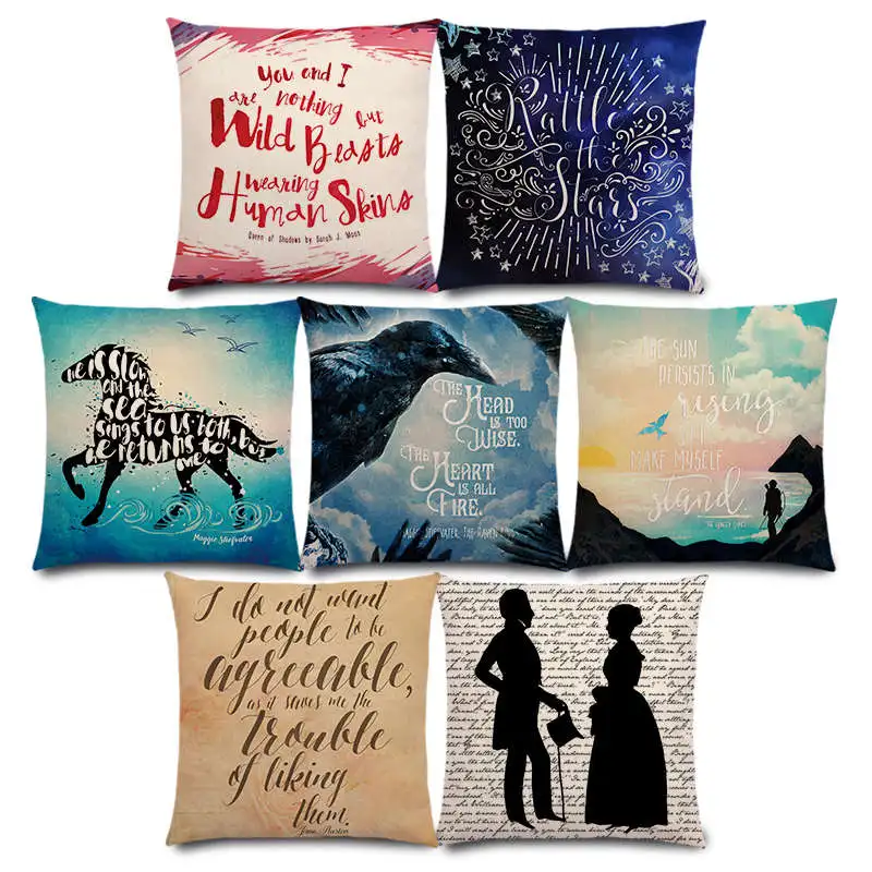 New Decorative Letters Colorful Design Pattern Gorgeous Language Full Of Meaning Words Cushion Cover Sofa Throw Pillow Case
New Decorative Letters Colorful Design Pattern Gorgeous Language Full Of Meaning Words Cushion Cover Sofa Throw Pillow Case