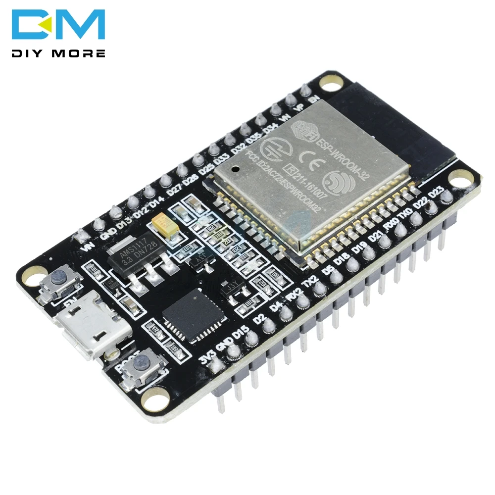 Фото ESP32 ESP 32 CP2102 ESP32S 32S беспроводной WiFi Bluetooth макетная плата усилитель - купить