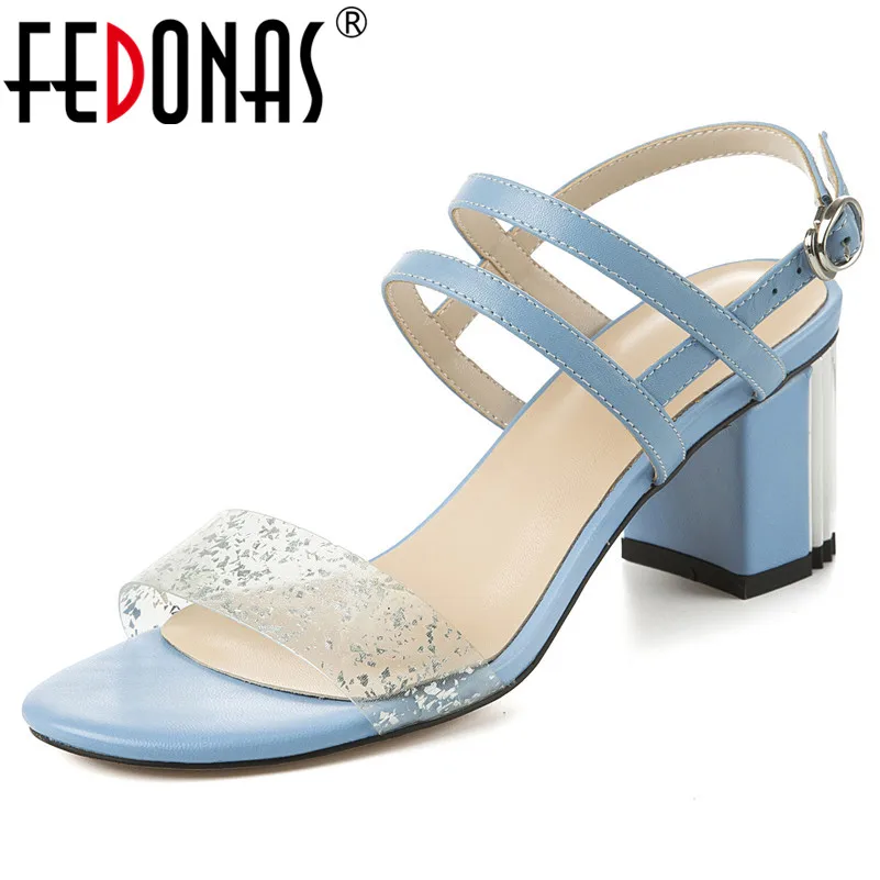 FEDONAS Women Casual Shoes Summer Pumps Party Office Lady Working Shoes Woman Genuine Leather Elegant Sweet Square Heel Sandals
FEDONAS Women Casual Shoes Summer Pumps Party Office Lady Working Shoes Woman Genuine Leather Elegant Sweet Square Heel Sandals