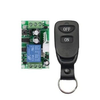 Wireless Remote Control Light Switch 10A Relay Output Radio 24V 1 Channel Receiver Module + 50-500M Transmitter
Wireless Remote Control Light Switch 10A Relay Output Radio 24V 1 Channel Receiver Module + 50-500M Transmitter