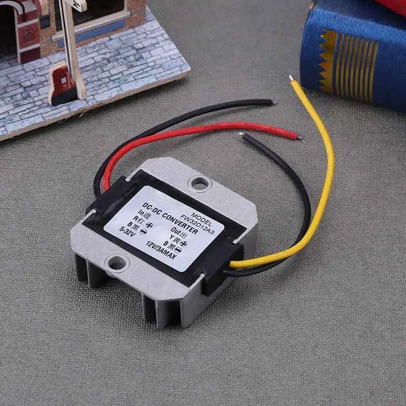 DC-DC 5-32V to 12V 3A Automatic Voltage Stabilizer Power Converter Regulator MDJ998
DC-DC 5-32V to 12V 3A Automatic Voltage Stabilizer Power Converter Regulator MDJ998