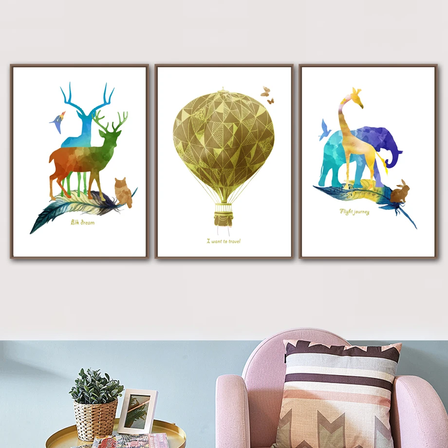 Watercolor Deer Owl Rabbit Giraffe Wall Art Canvas Painting Nordic Posters And Print Animal Wall Pictures For Living Room Decor
Watercolor Deer Owl Rabbit Giraffe Wall Art Canvas Painting Nordic Posters And Print Animal Wall Pictures For Living Room Decor