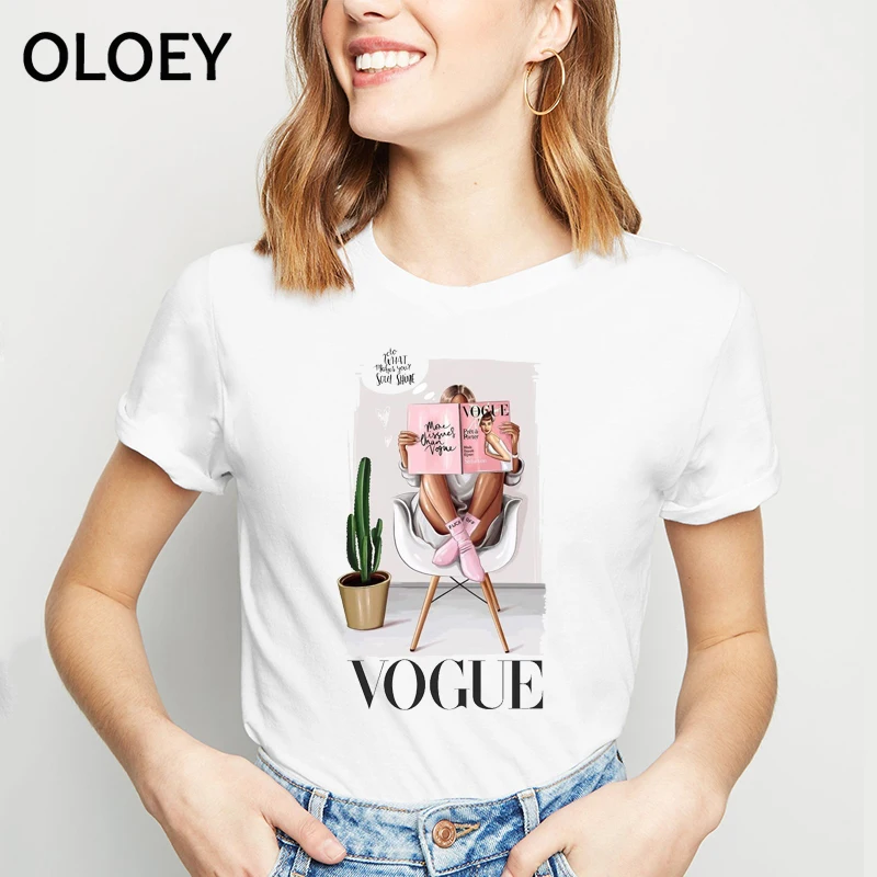 Women Clothes 2019 Female Perfumer T-shirt Vogue Beauty Printed White Women Tops Casual Tees O-Neck Aesthetic Streetwear T Shirt
Women Clothes 2019 Female Perfumer T-shirt Vogue Beauty Printed White Women Tops Casual Tees O-Neck Aesthetic Streetwear T Shirt