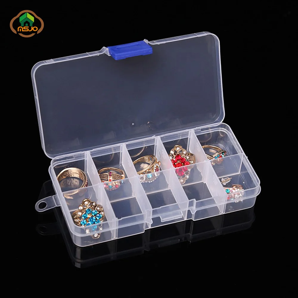 Msjo Plastic Storage Box 10 Lattice Transparent Plastic Jewelry Organizer Box Rhinestone Bead Sundries Home Desktop Storage Box
Msjo Plastic Storage Box 10 Lattice Transparent Plastic Jewelry Organizer Box Rhinestone Bead Sundries Home Desktop Storage Box
