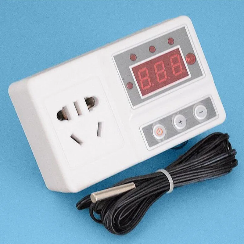 220V Digital Thermostat LED Display Temperature Control Regulator Iifting Temperature Dual-Use Temperature Control Instrument
220V Digital Thermostat LED Display Temperature Control Regulator Iifting Temperature Dual-Use Temperature Control Instrument