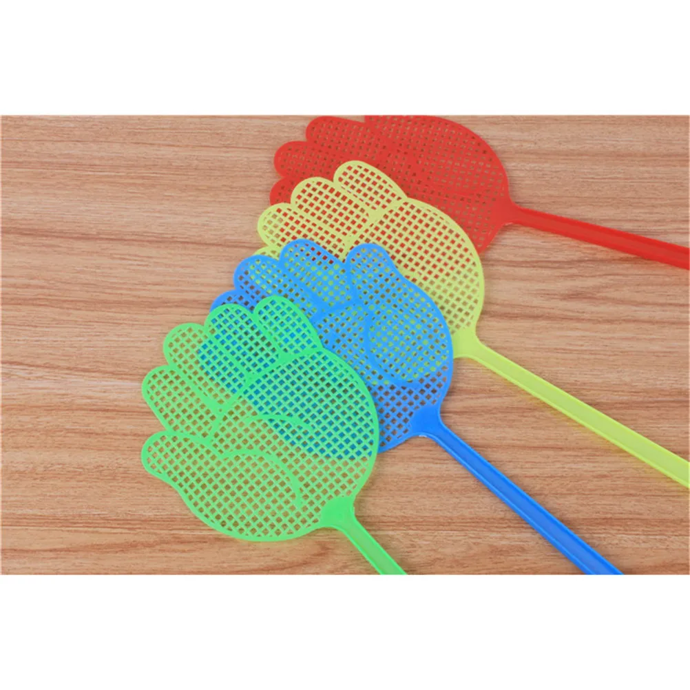 1PCS Plastic Pest Control Mosquito Bug Hand Pattern Fly Swatter Flyswatter Killer Tools Reject Insect Swatters | Дом и сад