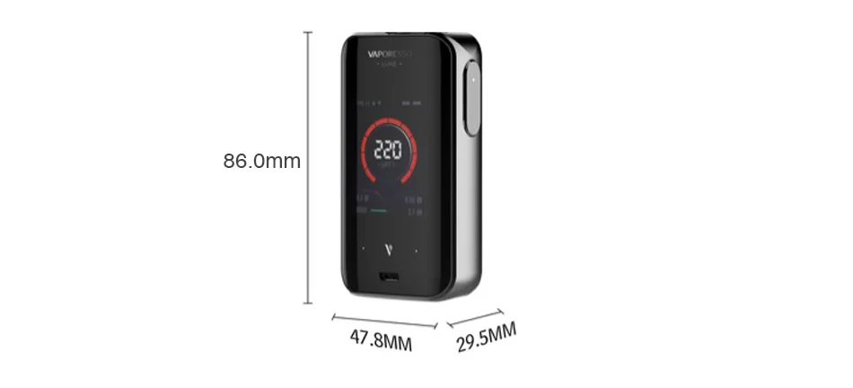 Vaporesso Luxe 220W Touch Screen TC MOD