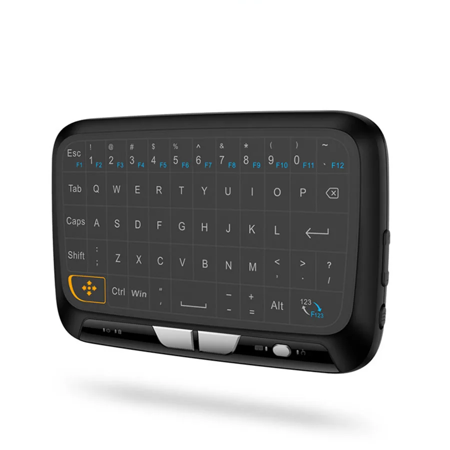 FASTDISK 2.4GHz Wireless Mini Keyboard Full Touchpad Backlight Keyboard Large Touch Pad Remote Control for Smart Android TV Box
FASTDISK 2.4GHz Wireless Mini Keyboard Full Touchpad Backlight Keyboard Large Touch Pad Remote Control for Smart Android TV Box