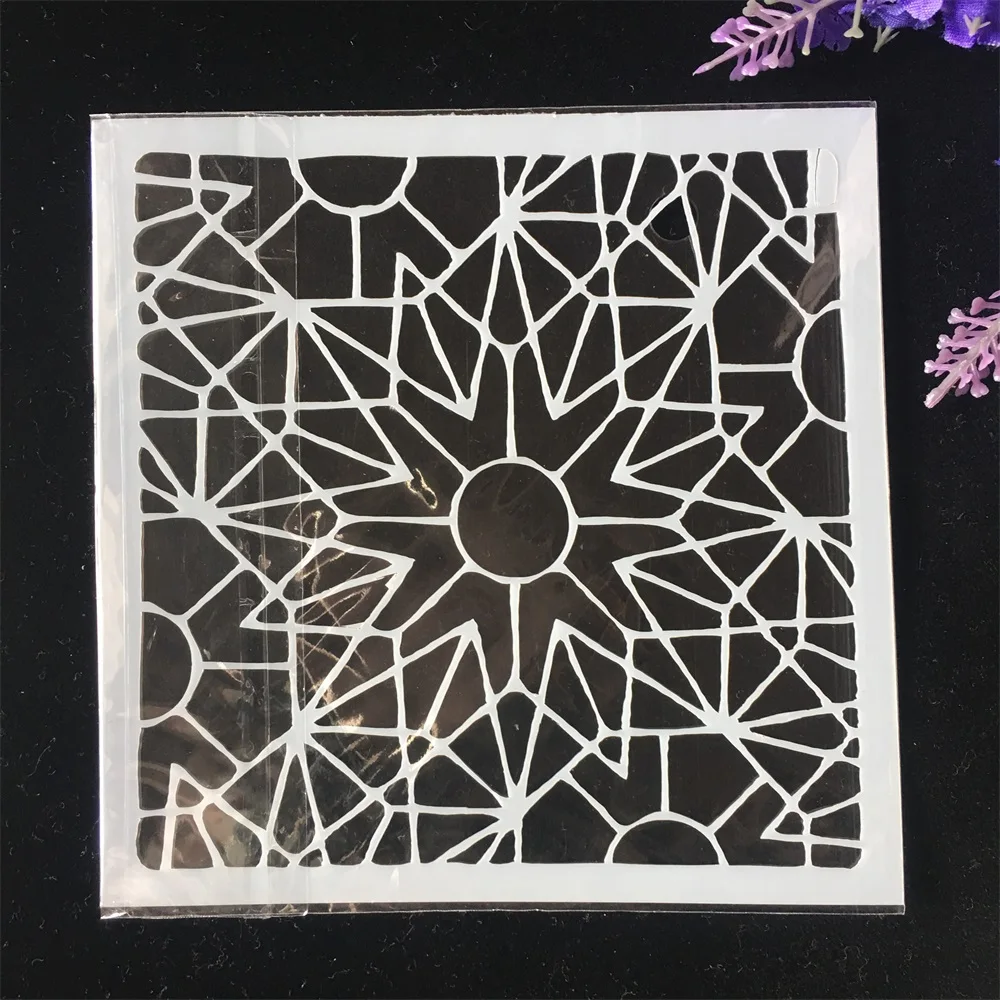 1Pcs 13cm Geometry DIY Craft Layering Stencils Wall Painting Scrapbooking Stamping Embossing Album Card Template
1Pcs 13cm Geometry DIY Craft Layering Stencils Wall Painting Scrapbooking Stamping Embossing Album Card Template