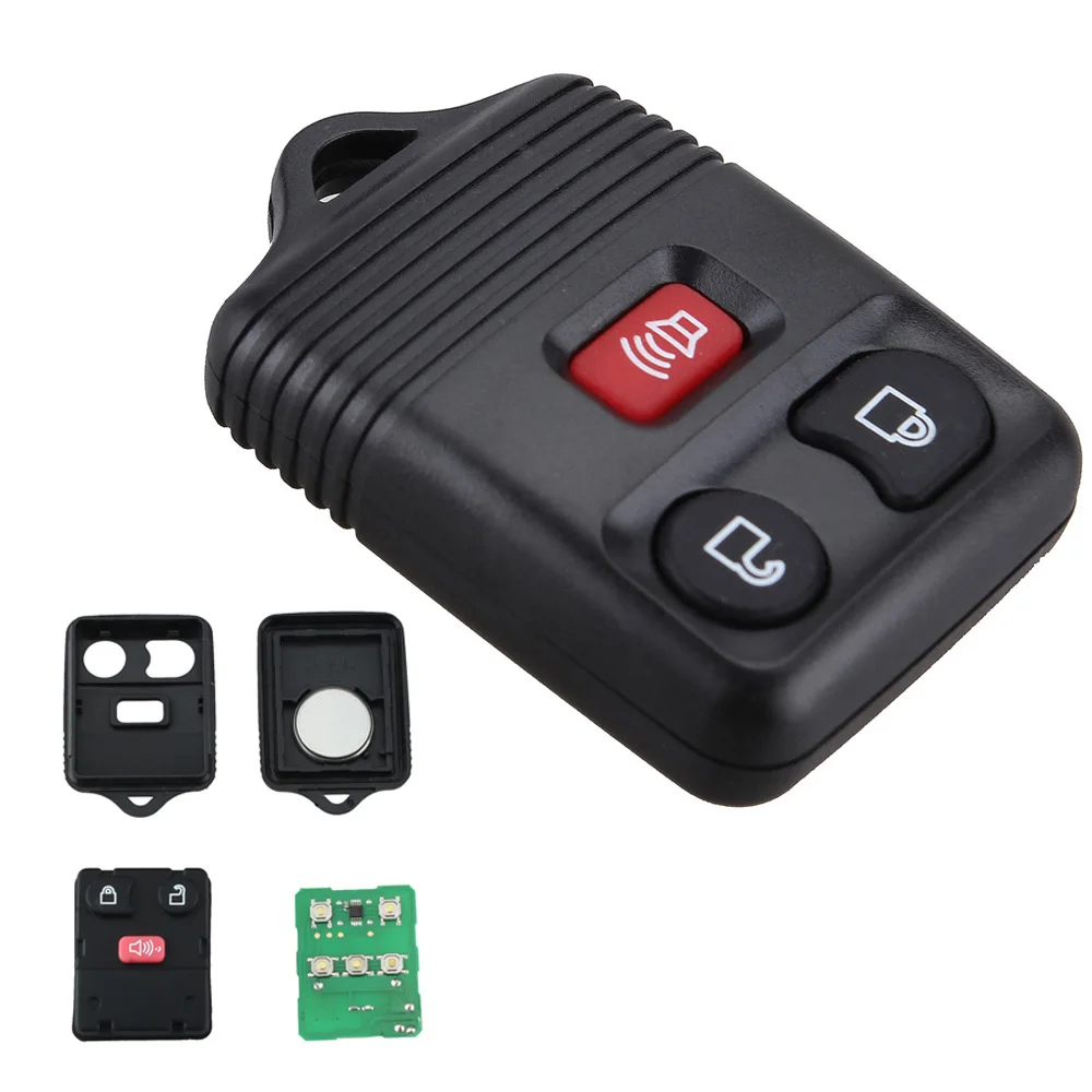 433 & 315MHZ 3 Buttons Remote Control Car Key Fob Clicker Transmitter Keyless Entry Replacement for Ford/Mazda/Mercury 1998-2014
433 & 315MHZ 3 Buttons Remote Control Car Key Fob Clicker Transmitter Keyless Entry Replacement for Ford/Mazda/Mercury 1998-2014