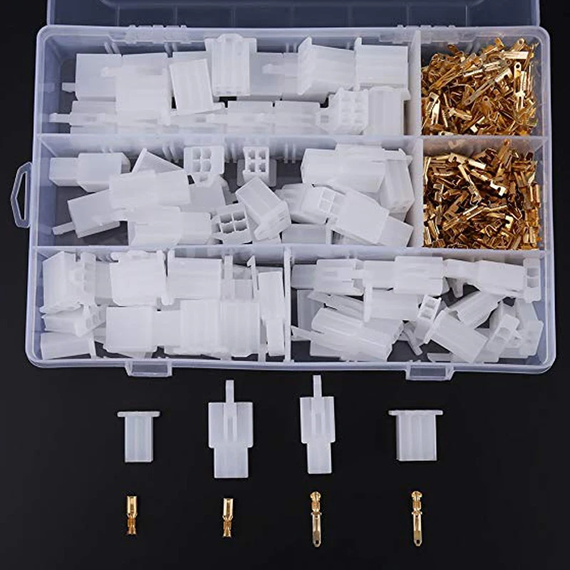380Pcs 2.8MM 2 3 4 6 Way Wire Connectors Housing Terminal Female&Male Kit Car Motocycle Connectors
380Pcs 2.8MM 2 3 4 6 Way Wire Connectors Housing Terminal Female&Male Kit Car Motocycle Connectors