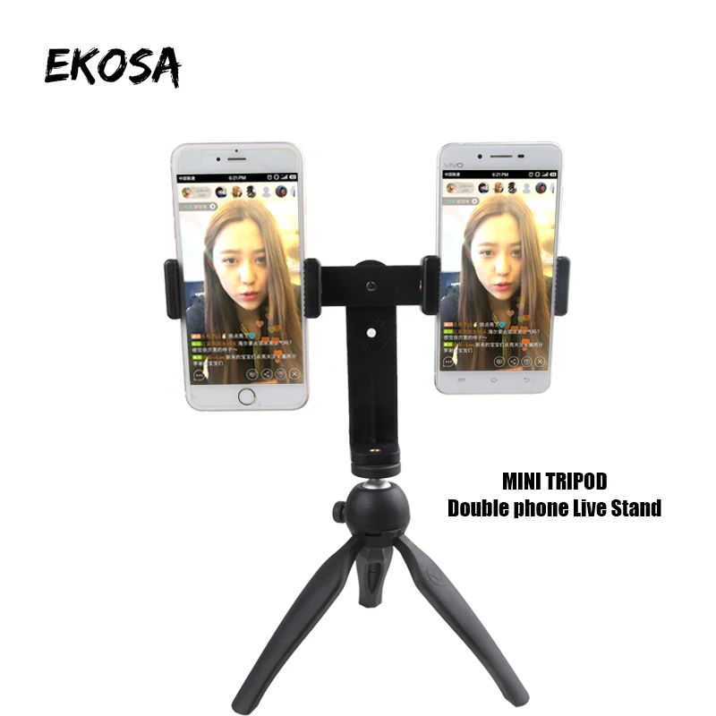 EKOSA Mini Table Tripod For Phone DSLR Video Camera Stand Gorillapod phone Live holder lightweight Flexible Tripod Mobile Tripe
EKOSA Mini Table Tripod For Phone DSLR Video Camera Stand Gorillapod phone Live holder lightweight Flexible Tripod Mobile Tripe