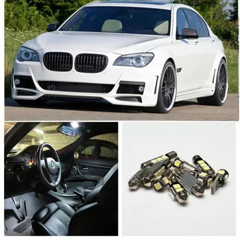 Tcart 19pcs Auto LED Bulbs Error Free White Car Interior LED Light Kit T10 For BMW 7series E65 E66 E67 E68 accessories 2001-2008
Tcart 19pcs Auto LED Bulbs Error Free White Car Interior LED Light Kit T10 For BMW 7series E65 E66 E67 E68 accessories 2001-2008