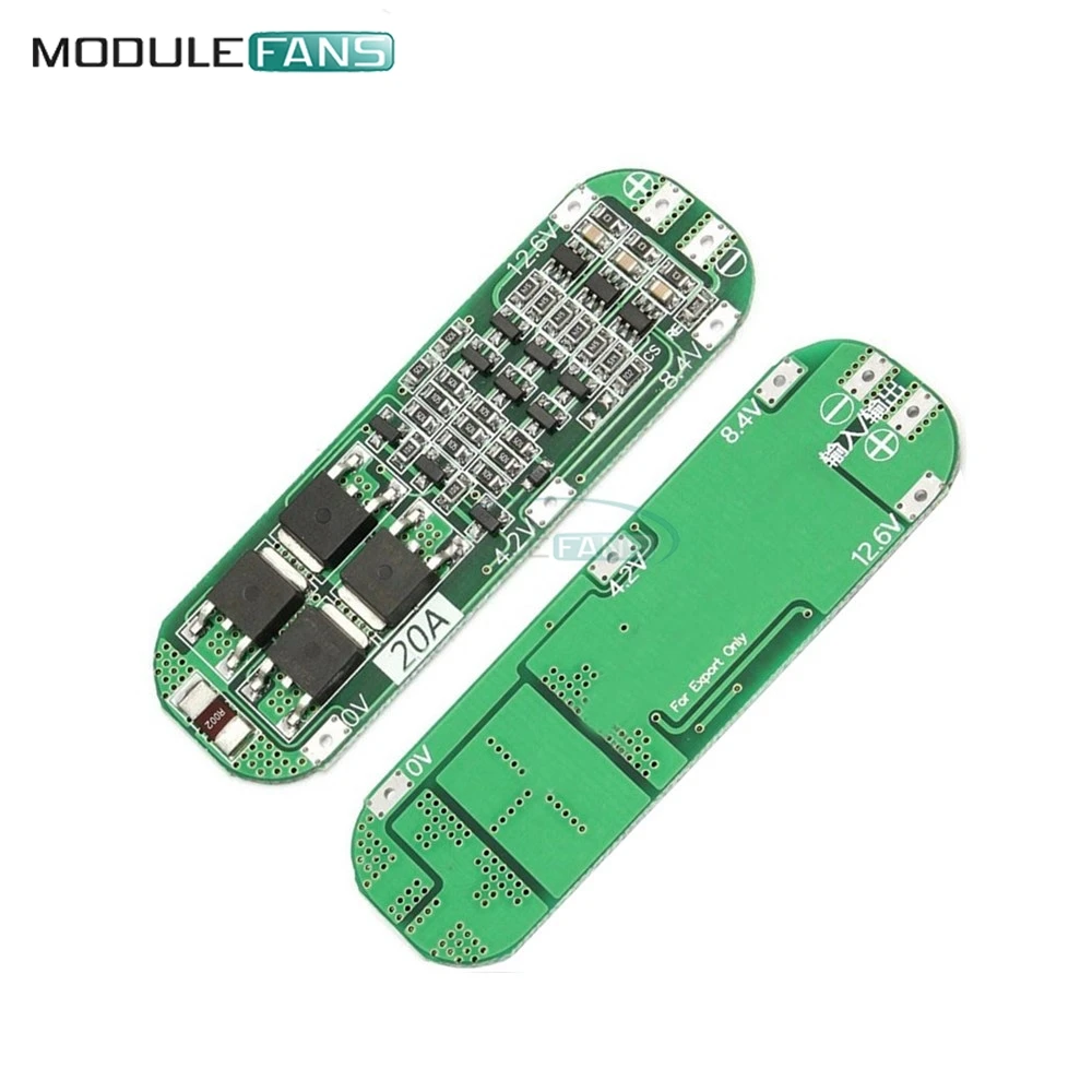 10PCS 3S 3 Serial 20A Li-ion Lithium Battery 18650 Charger Protection Board PCB BMS 12.6V Cell Charging Protecting Module
10PCS 3S 3 Serial 20A Li-ion Lithium Battery 18650 Charger Protection Board PCB BMS 12.6V Cell Charging Protecting Module