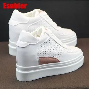 Women Sneakers 2018 Autumn Fashion Breathable High Heels Ladies Casual Shoes Vulcanize Women Platform Shoes Female Chaussure
Women Sneakers 2018 Autumn Fashion Breathable High Heels Ladies Casual Shoes Vulcanize Women Platform Shoes Female Chaussure