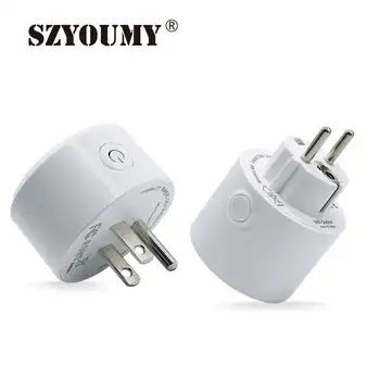 SZYOUMY US Smart Plug WiFi Power Switch Working with Alexa and Google Wireless Outlet Voice Intelligent Control Mini Socket
SZYOUMY US Smart Plug WiFi Power Switch Working with Alexa and Google Wireless Outlet Voice Intelligent Control Mini Socket