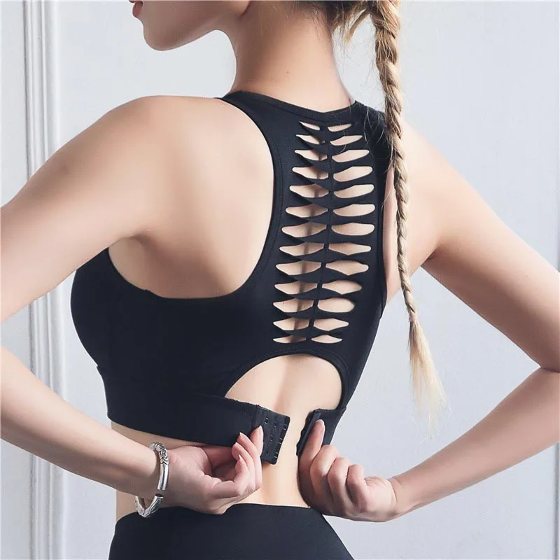 SALSPOR High Impact Sport Bra Women Hollow Beauty Back Yoga Bra Shockproof Push Up Fitness Underwear Running Yoga Gym Tops
SALSPOR High Impact Sport Bra Women Hollow Beauty Back Yoga Bra Shockproof Push Up Fitness Underwear Running Yoga Gym Tops